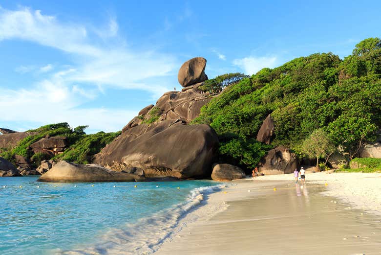Balade sur la plage