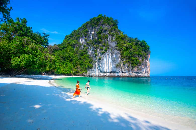 Plage paradisiaque de Phang Nga