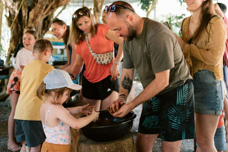 Préparez le repas des éléphants
