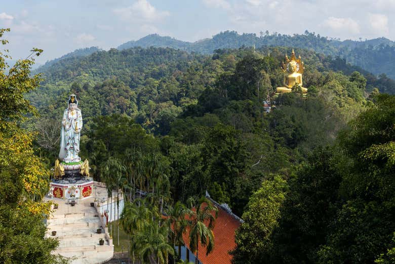 Vista aerea su Wat Bang Riang