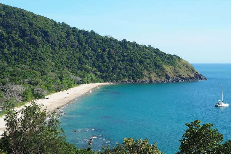 Navigando nei pressi di Ko Lanta Yai