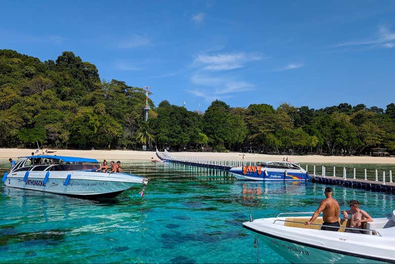 El muelle en Koh Lanta