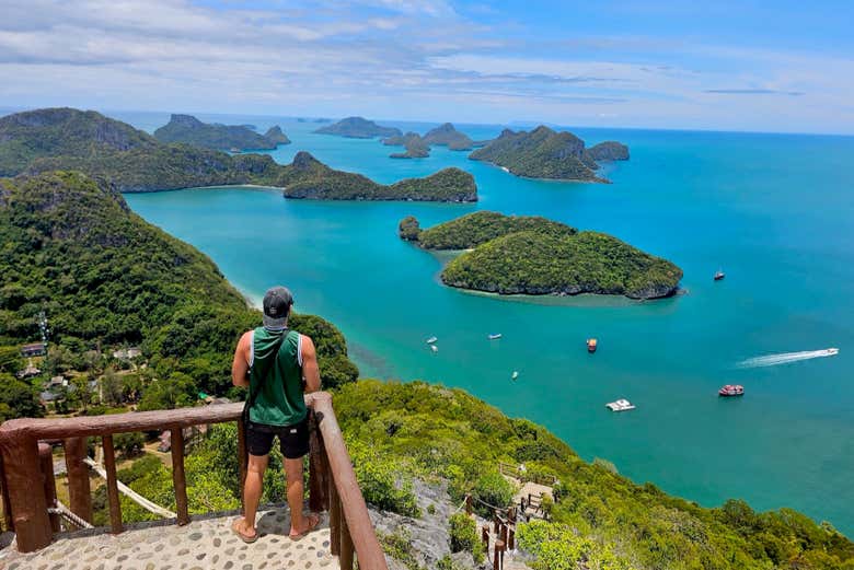 La vista desde el mirador