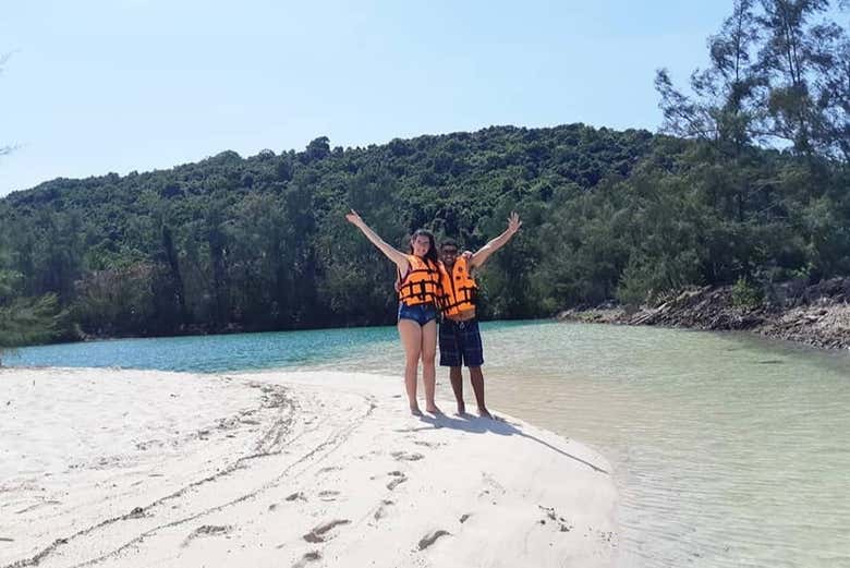 Una de las playas de Ko Pha Ngan