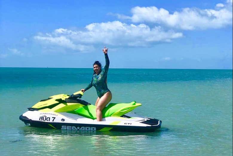 Disfrutando de la actividad
