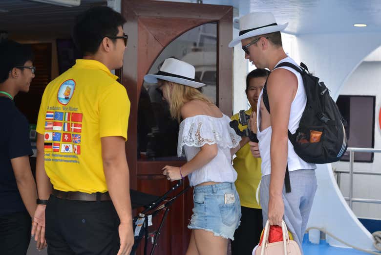 Hop on board the ferry!