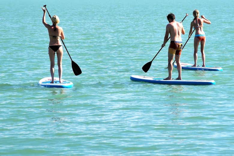 Paddle boarding in Koh Chang