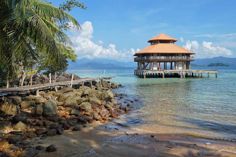 Paisajes de Ko Wai, Tailandia