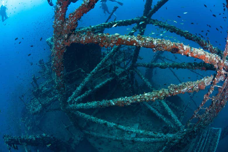 Remains of the HTMS Chang