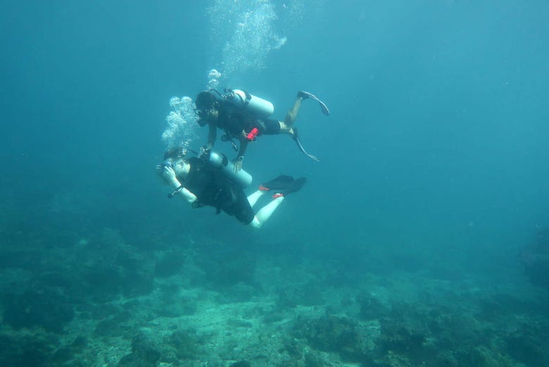 Diving at Bida Noik