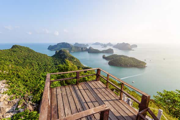 Excursão a Ang Thong de barco