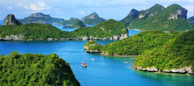 Excursión a Ang Thong en lancha rápida