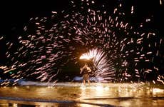 Full Moon Party sur la plage de Koh Phangan