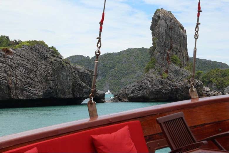 Vistas desde el barco