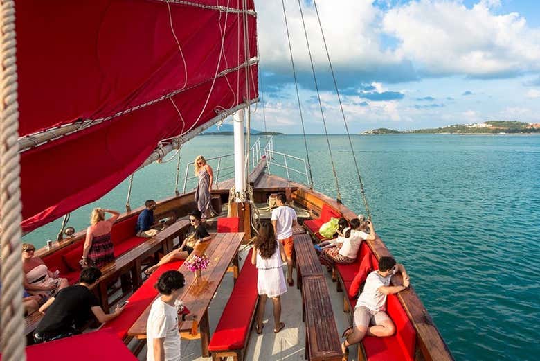 Tomando fotos del entorno