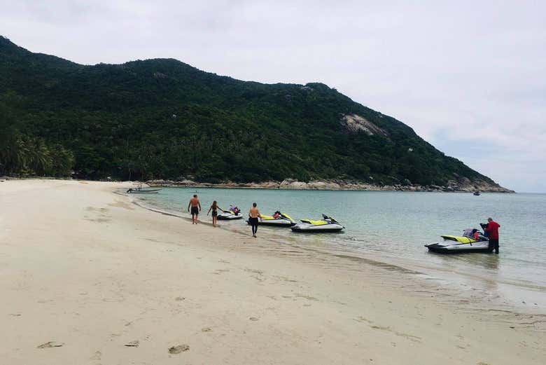 Una de las playas de Koh Samui