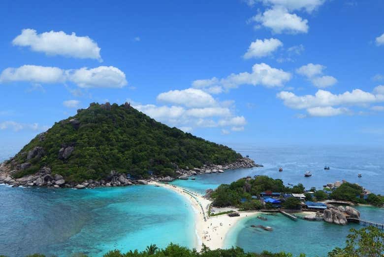 Islotes cerca de Koh Tao