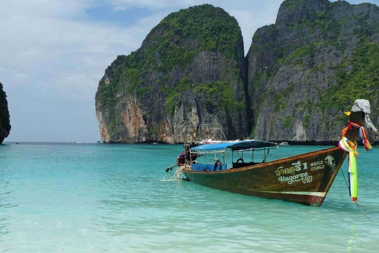 Islotes rocosos del golfo de Tailandia