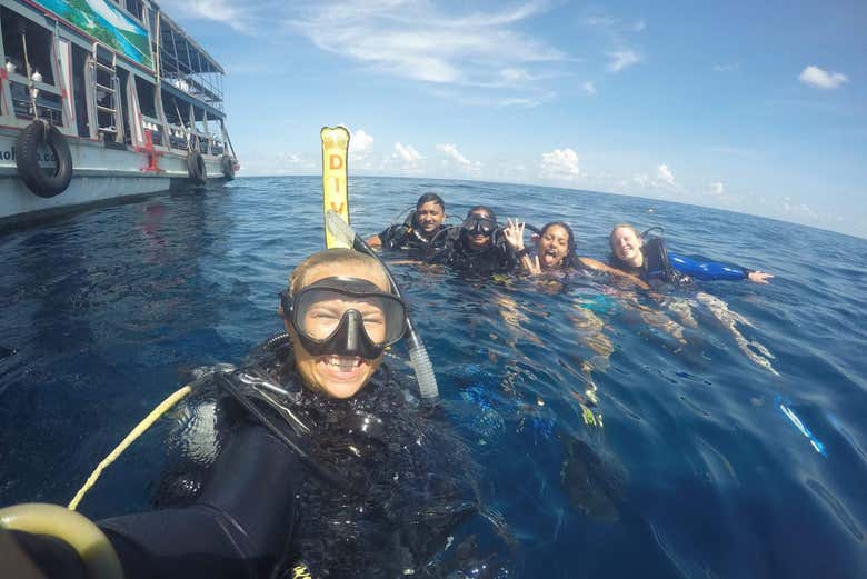 Scuba diving in Koh Tao