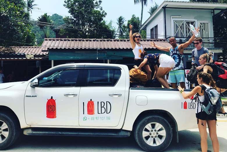 Transporte para la actividad