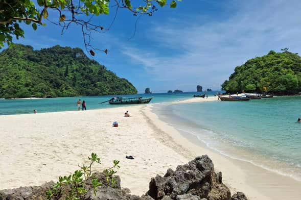 Excursión a las islas de Krabi y Hong en lancha rápida