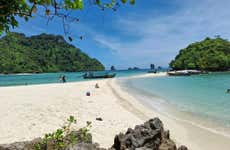 Excursão às ilhas de Krabi e Hong de lancha