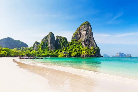 Excursión a las islas de Krabi y playa Railay