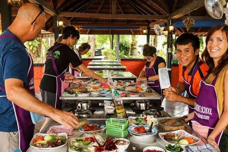 Durante il corso di cucina