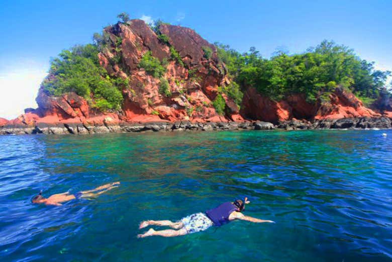 Snorkel na ilha Daeng