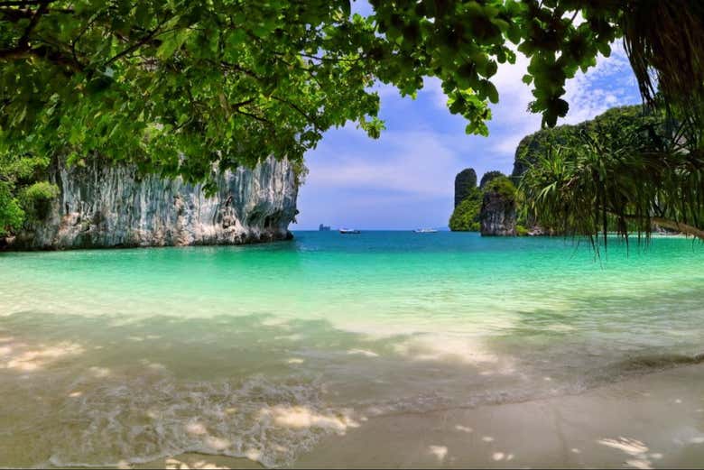 O paraíso das ilhas Hong