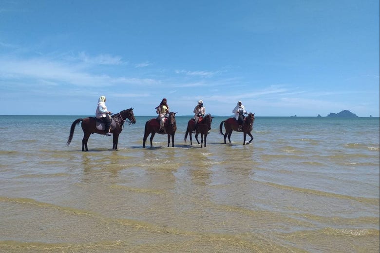 Tour a caballo por Krabi