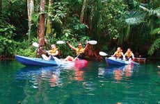 Tour en kayak por la laguna de cristal de Krabi