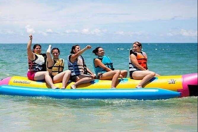 Diversión en banana boat
