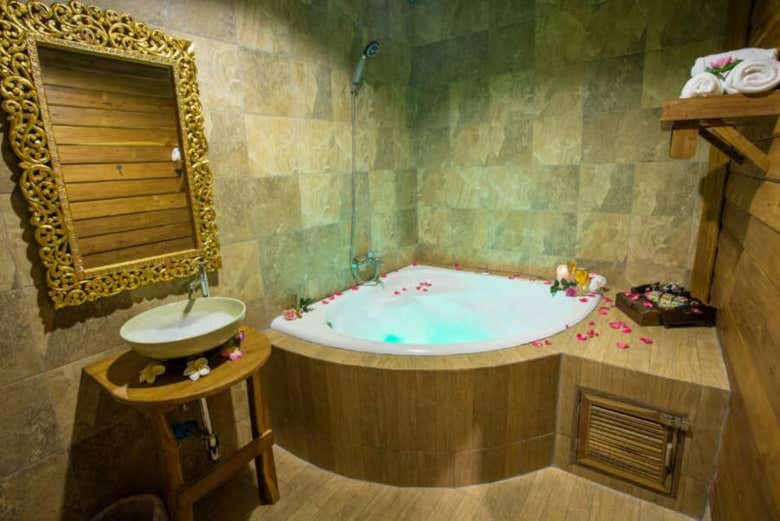 Interior del spa