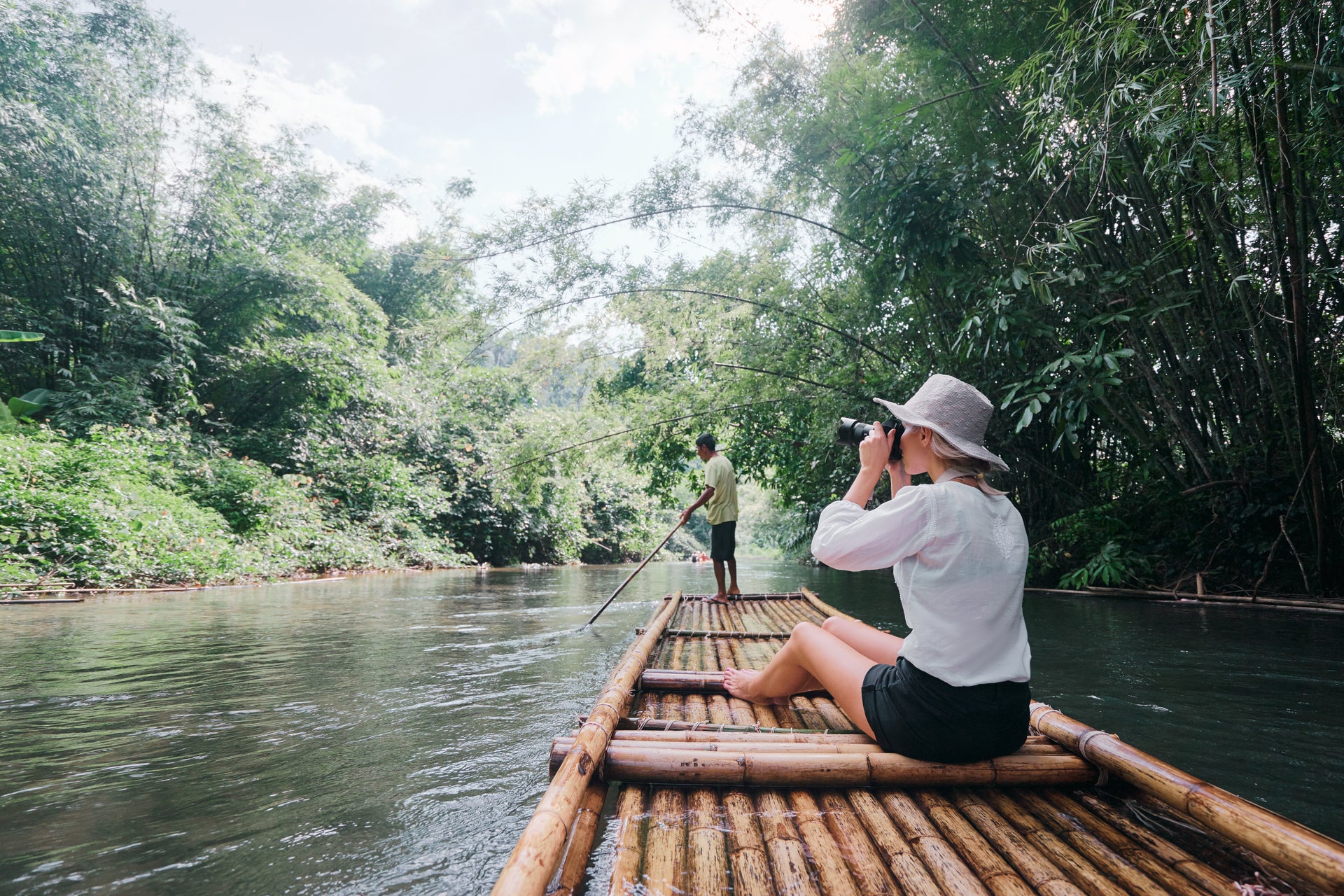 Song Phreak River Bamboo Raft Ride