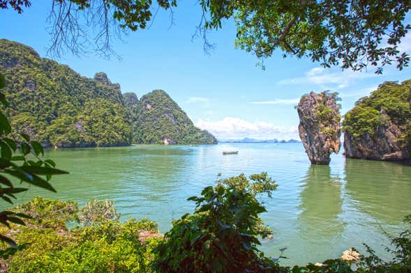 Excursión a la isla de James Bond en lancha rápida