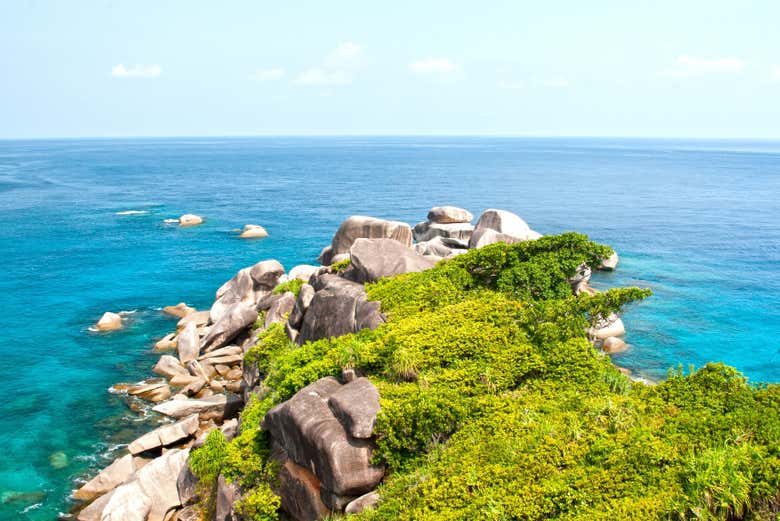 Rochers des îles Similan