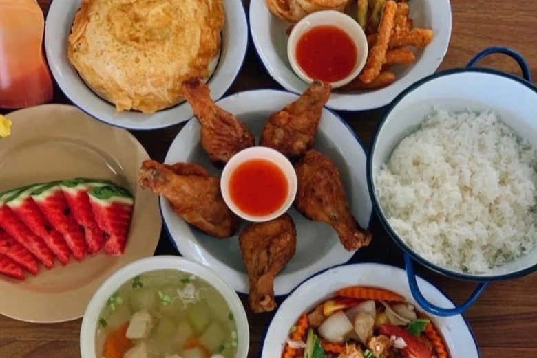 Almuerzo que disfrutaremos en el tour