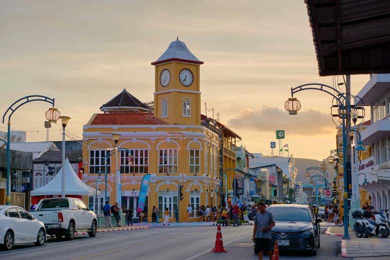 Edificios sino-portugueses de Phuket