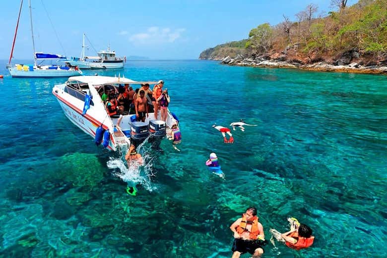 Boat for the activity