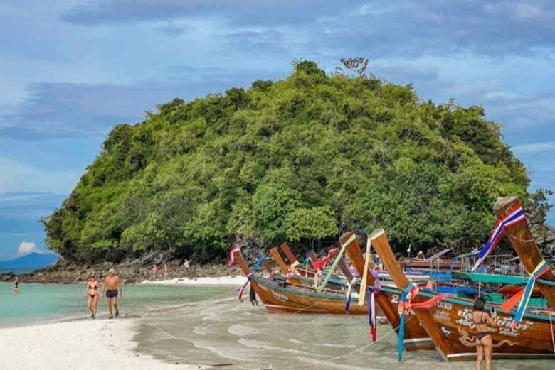 Paisajes de las islas de Krabi