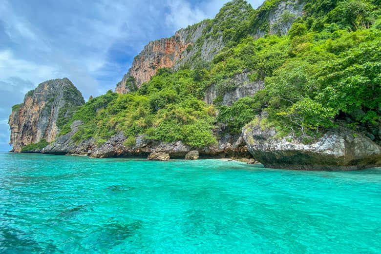 Paisajes de las islas Phi Phi