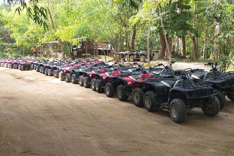 Our quad bikes