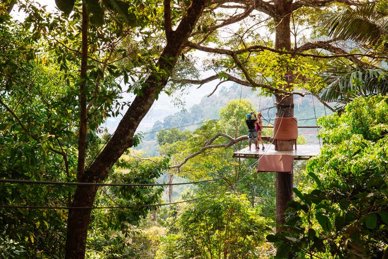 Zipline in Phuket