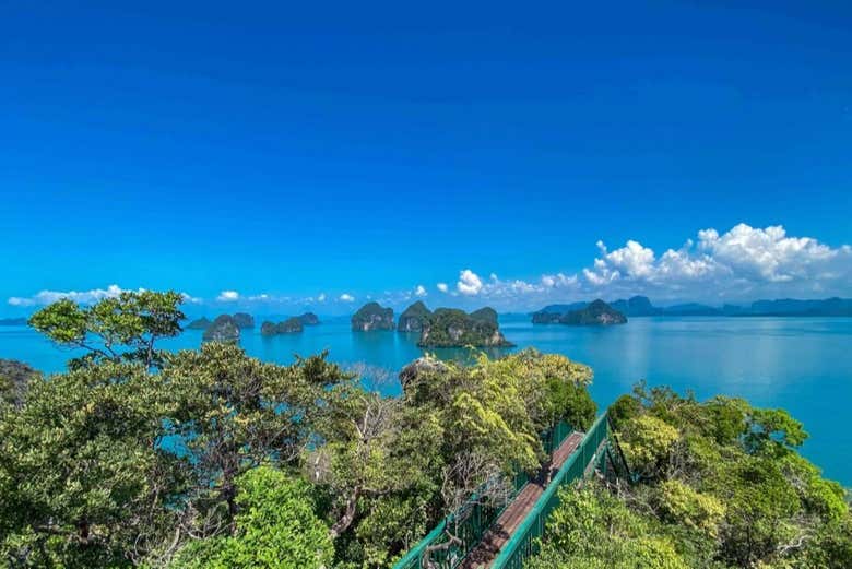 Vistas desde el mirador de Koh Hong