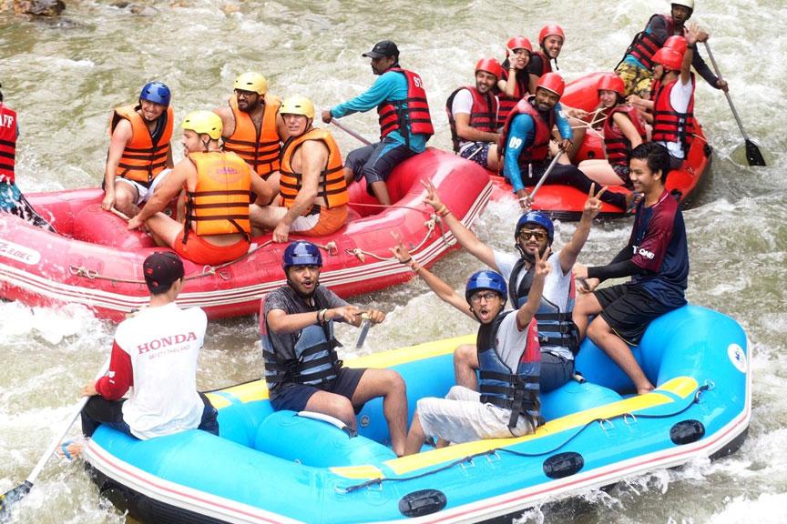 Song Phreak River Rafting Activity