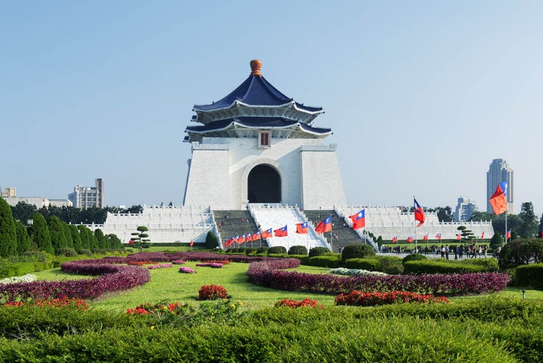 Panoramic view of the Chiang Memorial