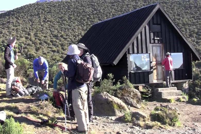 Campement pendant l'excursion