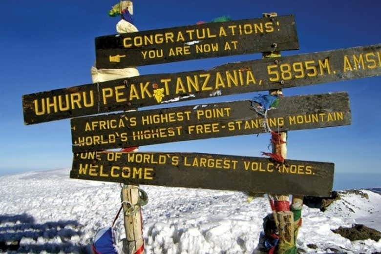 Kilimanjaro summit