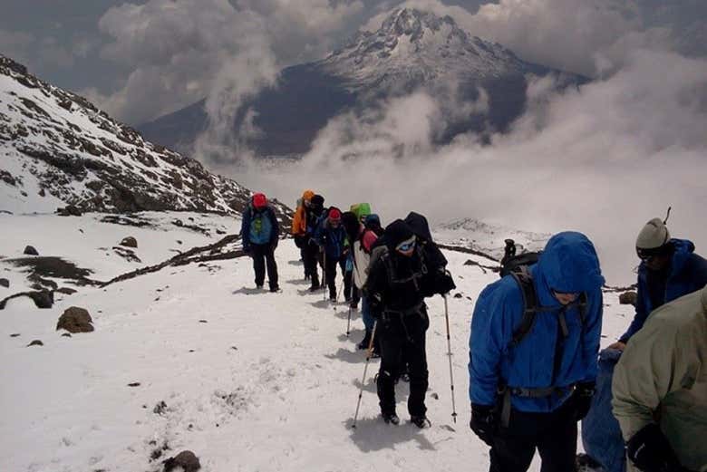 En las últimas etapas de la ruta